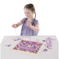 Created by Me! Sparkle & Shimmer Beads Wooden Bead Kit