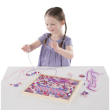 Created by Me! Sparkle & Shimmer Beads Wooden Bead Kit