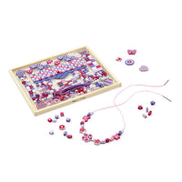 Created by Me! Sparkle & Shimmer Beads Wooden Bead Kit