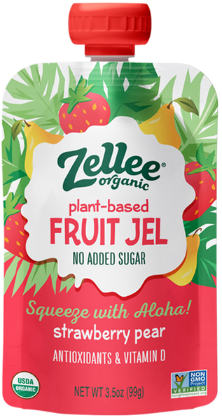 Strawberry Pear Plant-based Fruit Jel