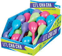 Lil' Cha Cha Maracas with Lanyard, Asst Colors Party Favors