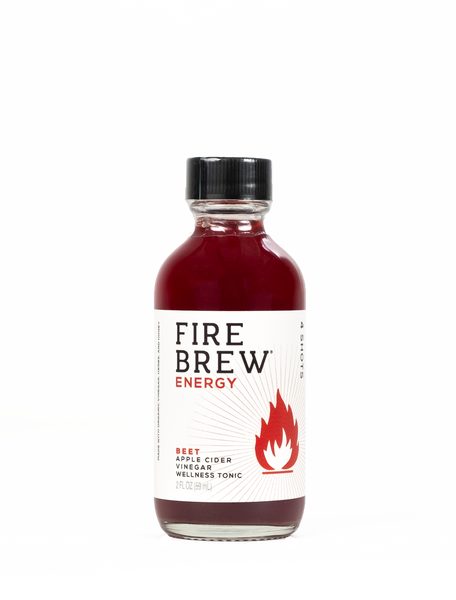 Fire Brew - Energy Beet, ACV Fire Cider Tonic, 2oz
