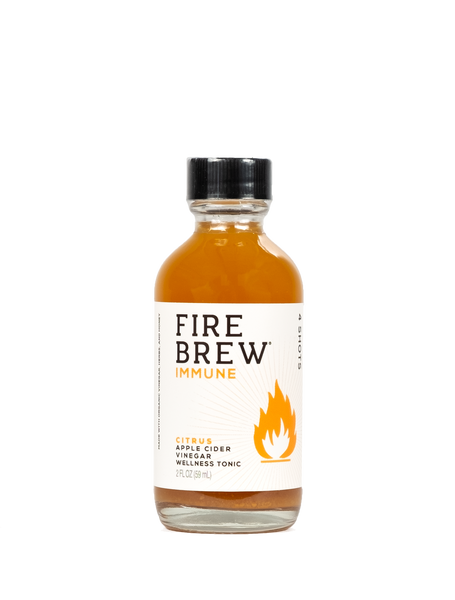 Fire Brew - Immune Citrus, ACV Fire Cider Tonic, 2oz