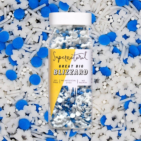 Dye-Free Great Big Blizzard Sprinkles