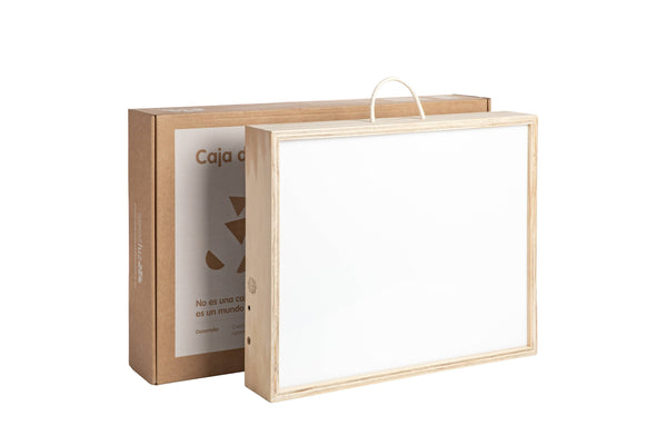 caja de luz montessori 50 x 40 cms RGB Certificado CE