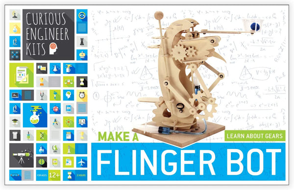 Make a Flinger Bot Kit | Copernicus Toys Curious Engineer Kit