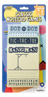 Classic Notepad Games, Hangman, Dot To Dot, Tic-Tac-Toe