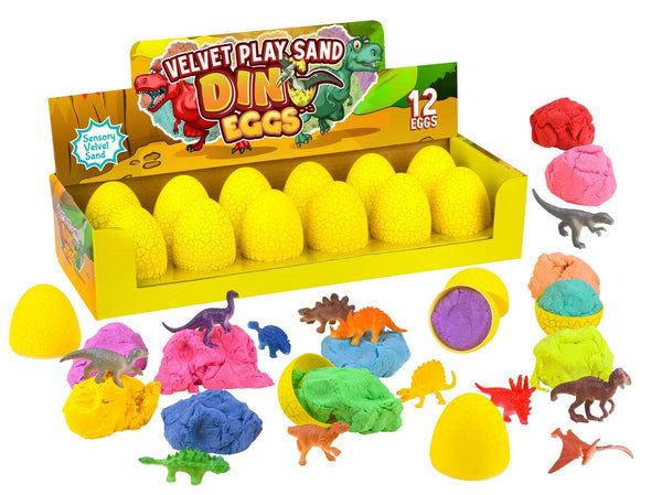 Play Sand Dino Egg Set