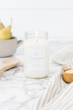 Country Pear by Cotton Stem 16 oz Candle