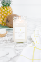 Pineapple Coconut 16 oz Candle