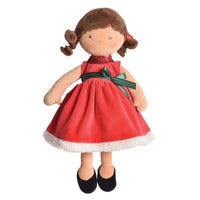 Riley - Brown Hair Doll - Holiday
