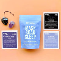 Self-Care Kit-Facial Mask, Bath Soak, Tea, Infuser, Amethyst