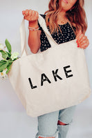 Lake XL Tote Bag