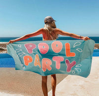 Pool Party Quick Dry Towel