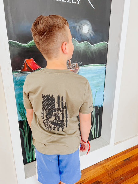 Grizzly Child Shirt: fishing