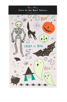 Halloween Glow Tattoo Sheets (set of 2 sheets)