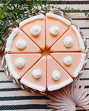 Pumpkin "Pie" Bubble Bath Bomb w/ Bubble Soap